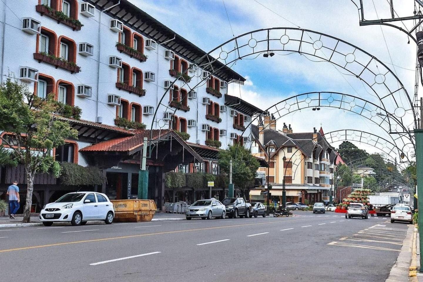 Апартаменти Locar-In Gramado - Loft A 50 M Da Rua Coberta. Екстер'єр фото